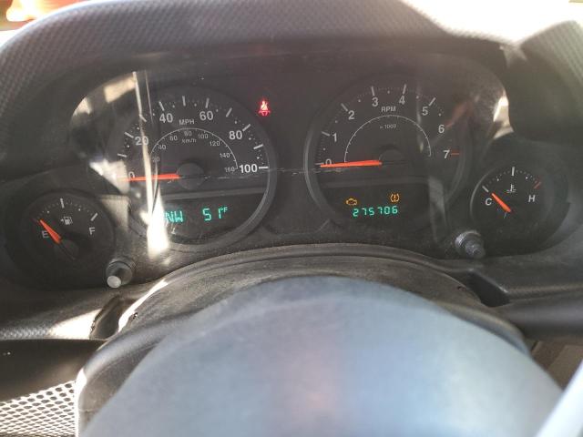 1J4GA39109L766079 - 2009 JEEP WRANGLER X Սև լուսանկար 9