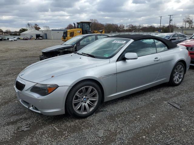 WBAEK13496CN79658 - 2006 BMW 6 SERIES I SILVER photo 1