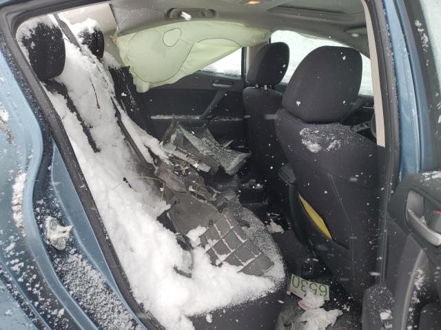 JM1BL1SG4A1264222 - 2010 MAZDA 3 I Көк фото 10