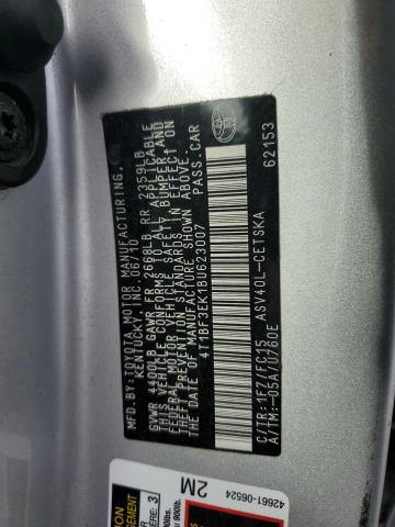 4T1BF3EK1BU623007 - 2011 TOYOTA CAMRY BASE SILVER photo 12