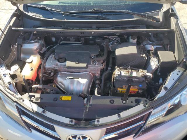 2T3WFREV4DW018939 - 2013 TOYOTA RAV4 XLE SILVER photo 12