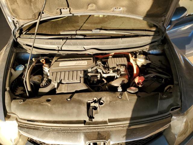 JHMFA36219S010229 - 2009 HONDA CIVIC HYBRID BLUE photo 11