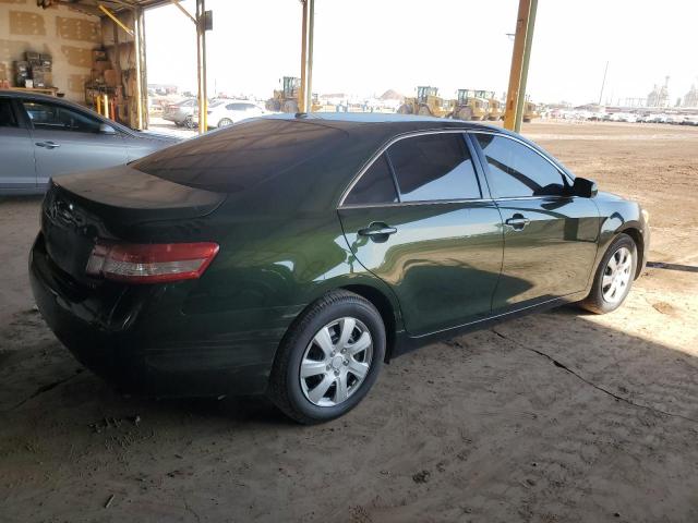 4T1BF3EK7AU525422 - 2010 TOYOTA CAMRY BASE GREEN photo 3