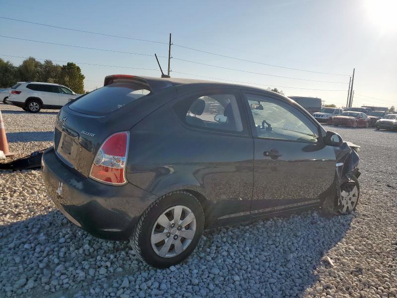 KMHCM36C19U125840 - 2009 HYUNDAI ACCENT GS GRAY photo 3
