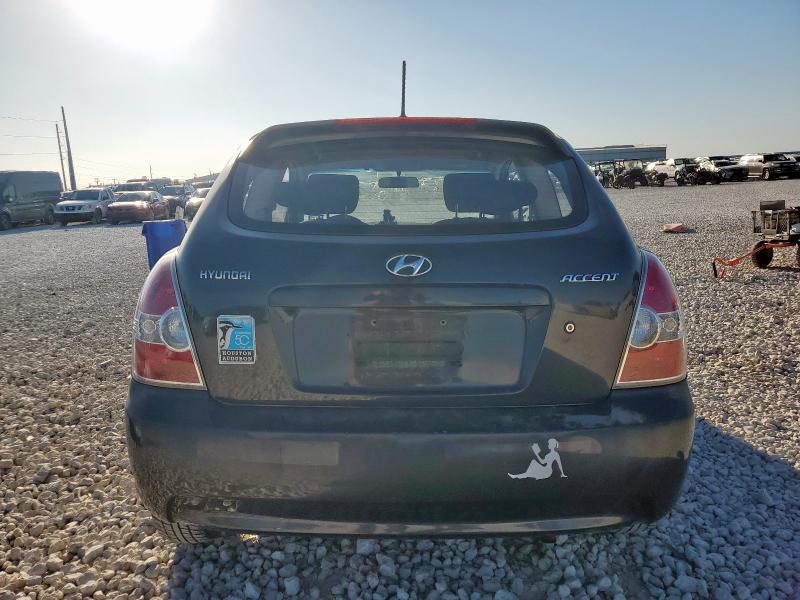 KMHCM36C19U125840 - 2009 HYUNDAI ACCENT GS GRAY photo 6