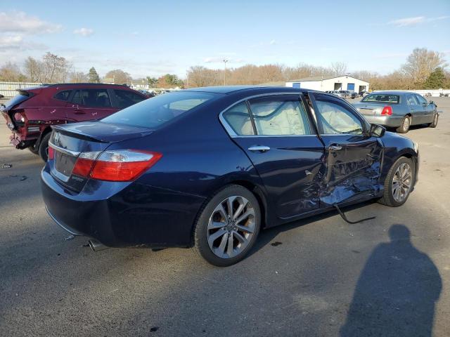 1HGCR2F56DA121182 - 2013 HONDA ACCORD SPORT BLUE photo 3