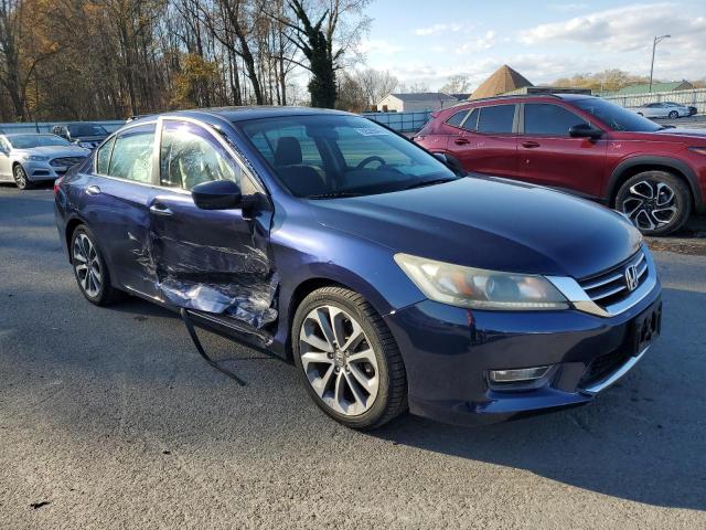 1HGCR2F56DA121182 - 2013 HONDA ACCORD SPORT BLUE photo 4