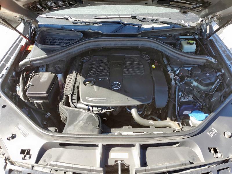 4JGDA5HBXEA275406 - 2014 MERCEDES-BENZ ML 350 4MATIC GRAY photo 12