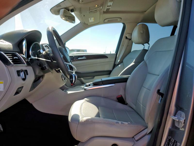 4JGDA5HBXEA275406 - 2014 MERCEDES-BENZ ML 350 4MATIC GRAY photo 7