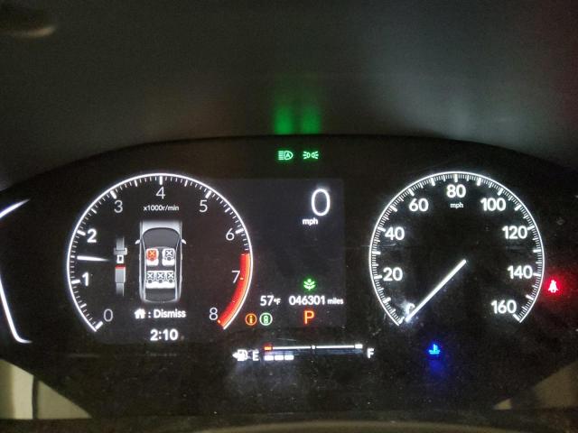 2HGFE1F76NH314939 - 2022 HONDA CIVIC EX BLUE photo 9