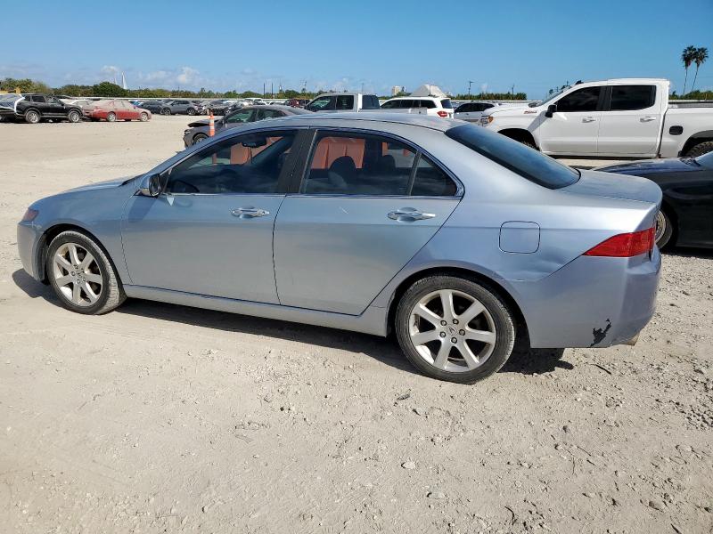 JH4CL95804C001966 - 2004 ACURA TSX BLUE photo 2