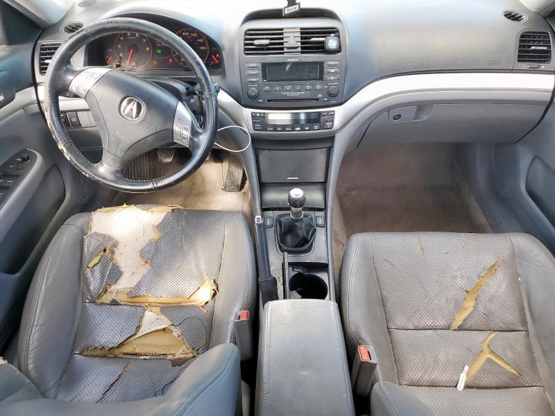 JH4CL95804C001966 - 2004 ACURA TSX BLUE photo 8