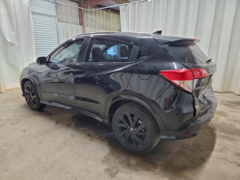 3CZRU5H16MM707008 - 2021 HONDA HR-V SPORT შავი ფოტო 2