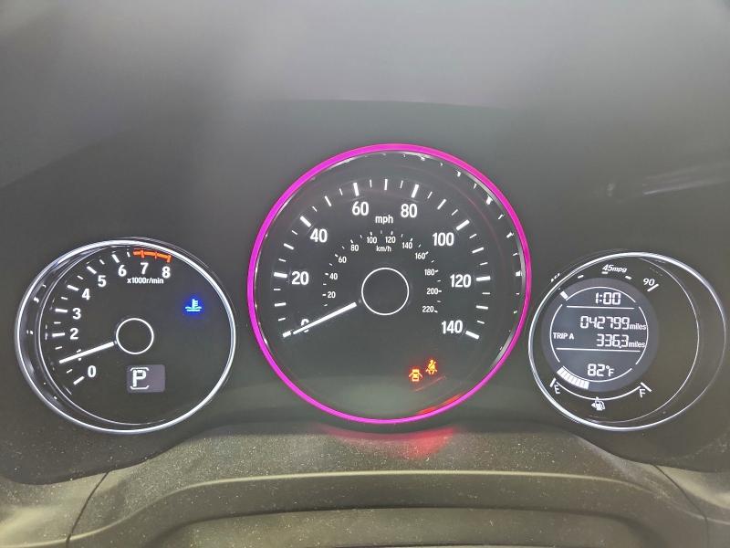 3CZRU5H16MM707008 - 2021 HONDA HR-V SPORT შავი ფოტო 9