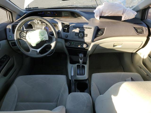 19XFB2F52CE383745 - 2012 HONDA CIVIC LX SILVER photo 8