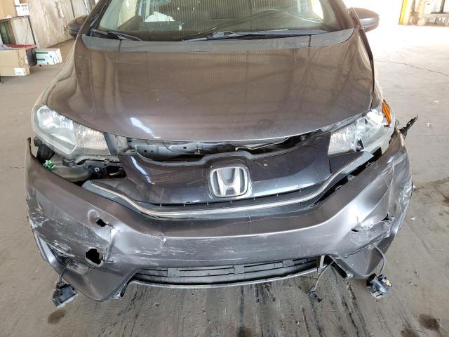 3HGGK5H86FM784126 - 2015 HONDA FIT EX GRAY photo 11