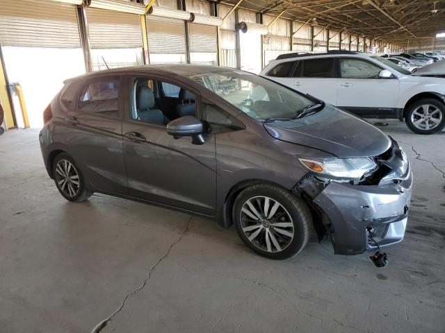 3HGGK5H86FM784126 - 2015 HONDA FIT EX GRAY photo 4