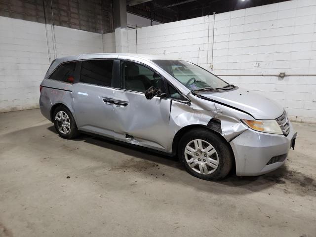 5FNRL5H29BB023945 - 2011 HONDA ODYSSEY LX 银色 照片 4