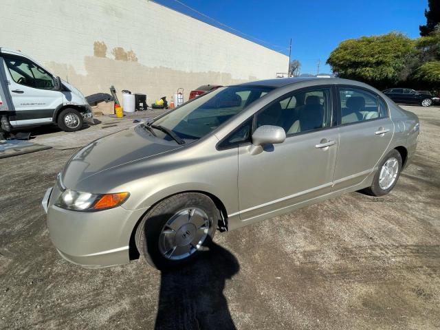 1HGFA16567L097067 - 2007 HONDA CIVIC LX GOLD photo 2