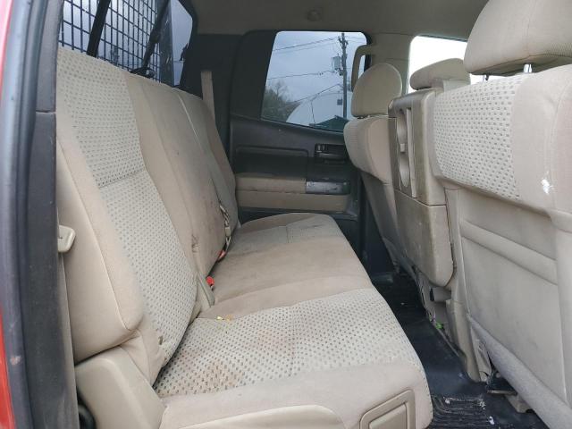 5TFUY5F15BX174258 - 2011 TOYOTA TUNDRA DOUBLE CAB SR5 RED photo 10