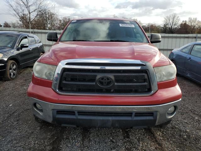 5TFUY5F15BX174258 - 2011 TOYOTA TUNDRA DOUBLE CAB SR5 RED photo 5