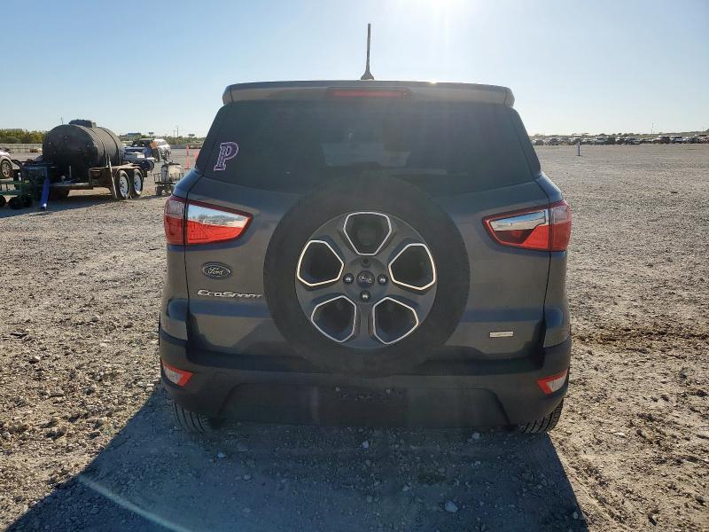 MAJ3P1RE0JC244637 - 2018 FORD ECOSPORT S GRAY photo 6