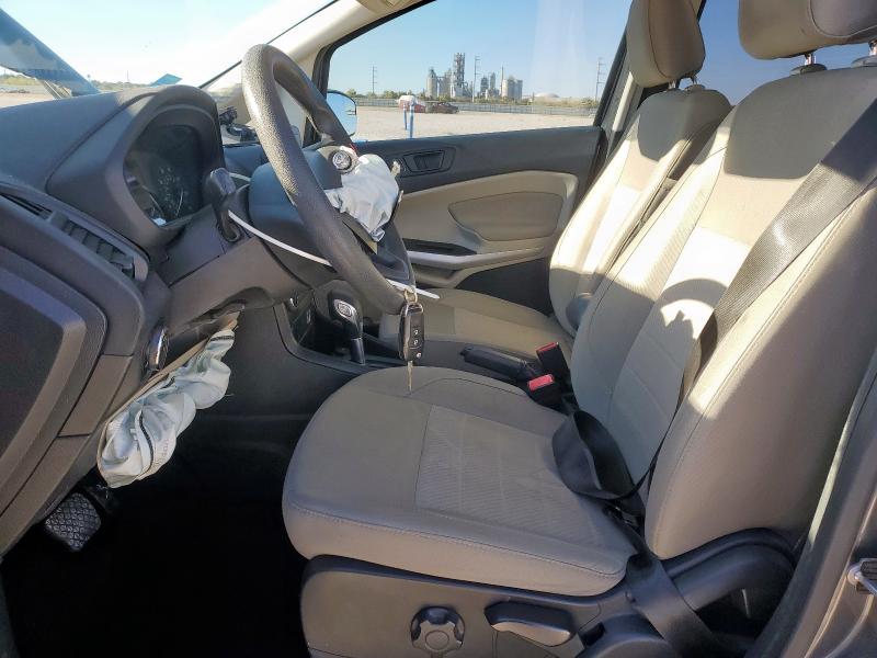 MAJ3P1RE0JC244637 - 2018 FORD ECOSPORT S GRAY photo 7