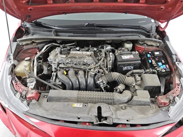 JTDEPMAE6MJ134420 - 2021 TOYOTA COROLLA LE BURGUNDY photo 11
