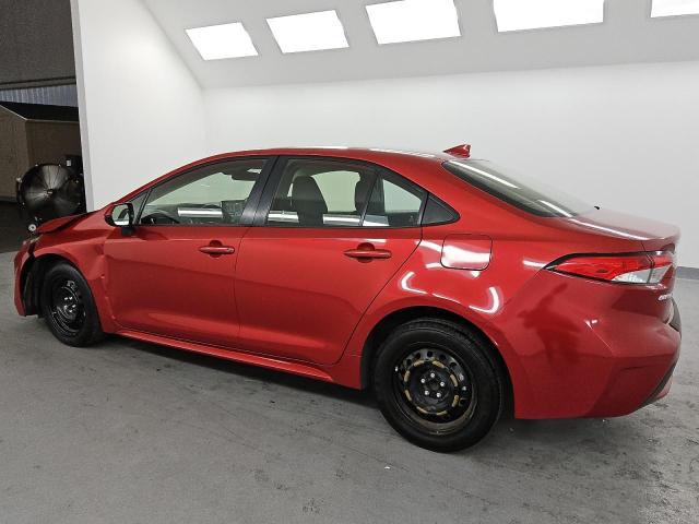 JTDEPMAE6MJ134420 - 2021 TOYOTA COROLLA LE BURGUNDY photo 2