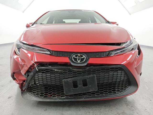 JTDEPMAE6MJ134420 - 2021 TOYOTA COROLLA LE BURGUNDY photo 5