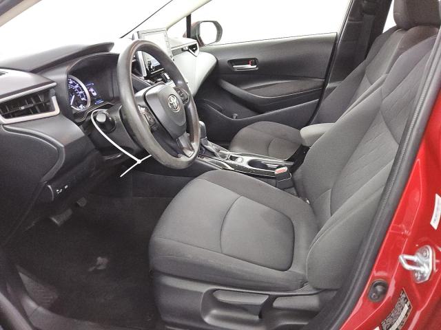 JTDEPMAE6MJ134420 - 2021 TOYOTA COROLLA LE BURGUNDY photo 7