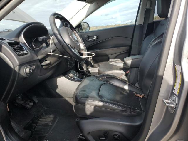 3C4NJDCB1JT222249 - 2018 JEEP COMPASS LIMITED Srebrny zdjęcie 7