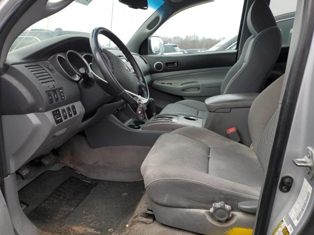 3TMLU4EN1BM079952 - 2011 TOYOTA TACOMA DOUBLE CAB SILVER photo 7