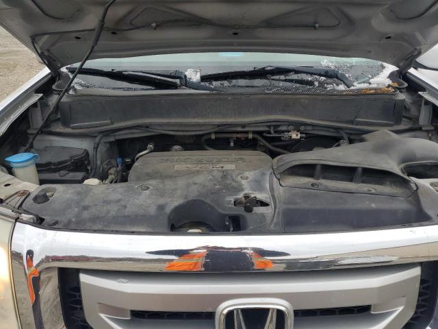 5FNYF4H64AB032566 - 2010 HONDA PILOT EXL SILVER photo 12