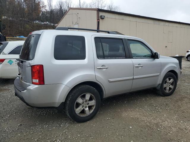5FNYF4H64AB032566 - 2010 HONDA PILOT EXL SILVER photo 3