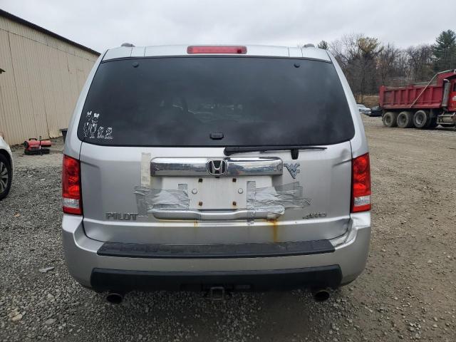5FNYF4H64AB032566 - 2010 HONDA PILOT EXL SILVER photo 6