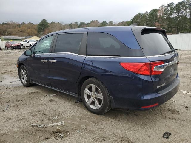 5FNRL6H76JB027662 - 2018 HONDA ODYSSEY EXL Azul foto 2