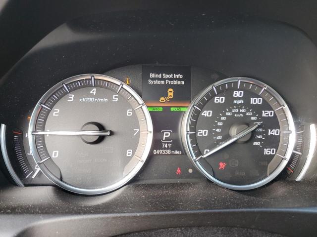 19UUB2F47LA001860 - 2020 ACURA TLX TECHNOLOGY GRAY photo 9