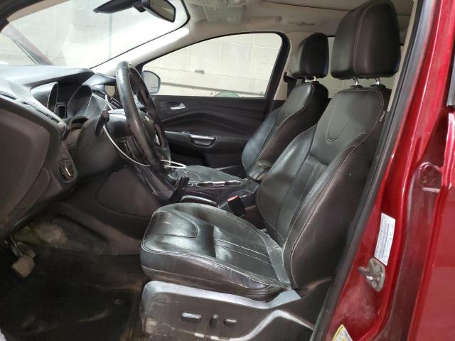 1FMCU9J94DUA53247 - 2013 FORD ESCAPE TITANIUM წითელი ფოტო 7