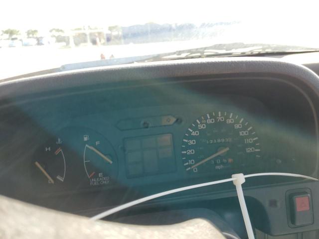 2HGED6347MH571712 - 1991 HONDA CIVIC RED photo 9