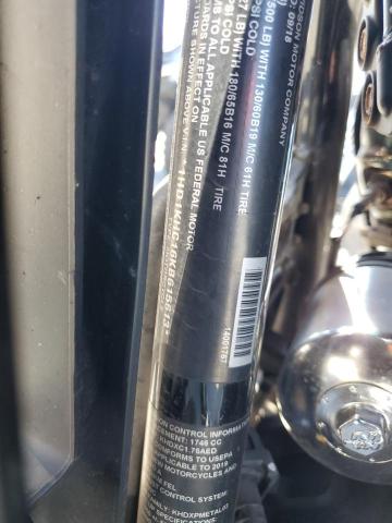 1HD1KHC16KB615613 - 2019 HARLEY-DAVIDSON FLTRX أسود صورة 10