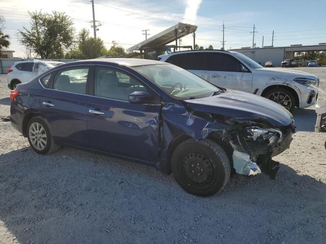 3N1AB7AP0GY210345 - 2016 NISSAN SENTRA S Синій фото 4