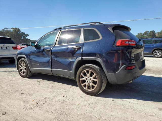 1C4PJLAB8GW200693 - 2016 JEEP CHEROKEE SPORT BLUE photo 2