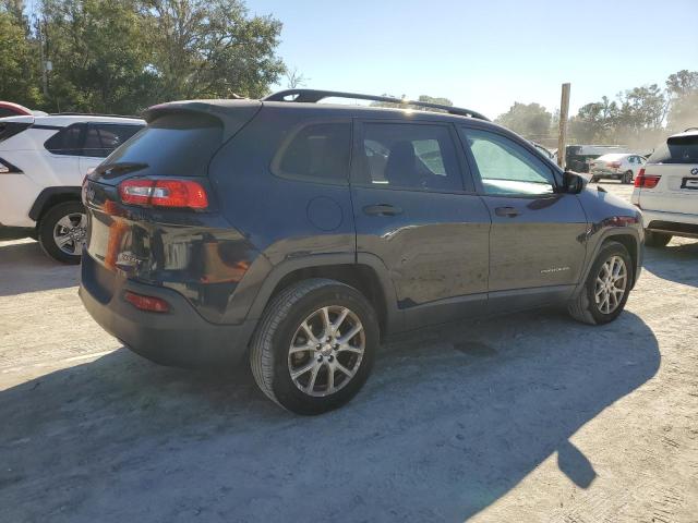 1C4PJLAB8GW200693 - 2016 JEEP CHEROKEE SPORT BLUE photo 3