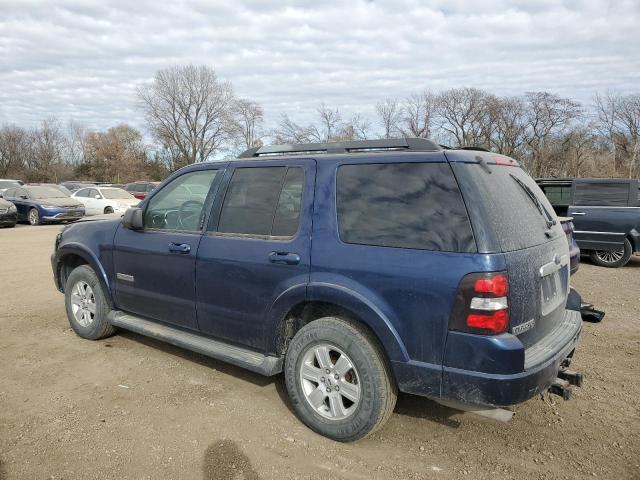 1FMEU73E38UA89122 - 2008 FORD EXPLORER XLT BLUE photo 2