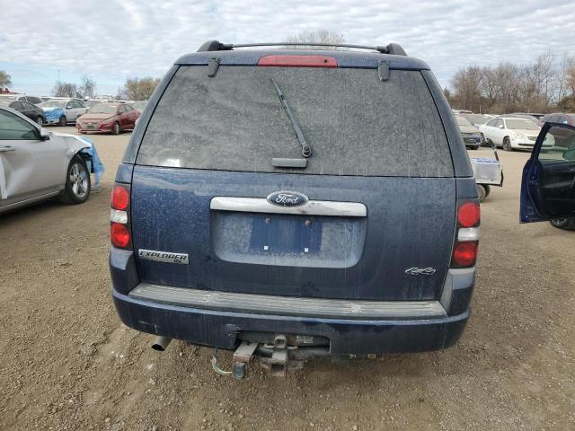 1FMEU73E38UA89122 - 2008 FORD EXPLORER XLT BLUE photo 6
