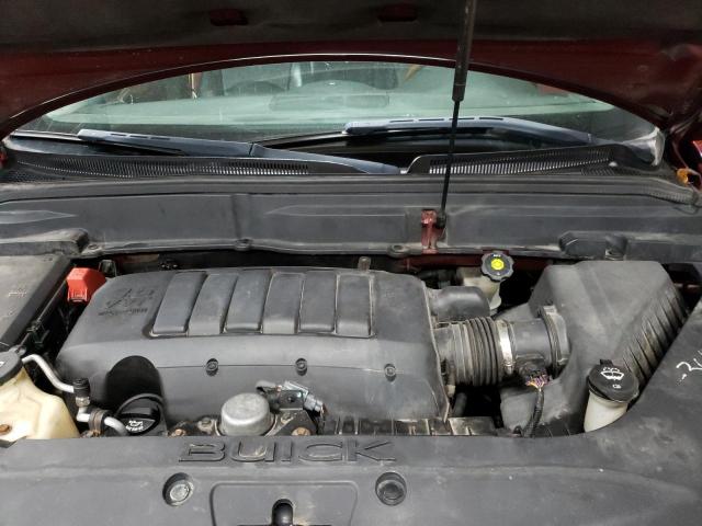 5GALVBED8AJ101094 - 2010 BUICK ENCLAVE CXL 勃艮第红 照片 12