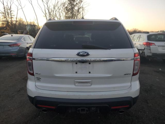 1FM5K8D89DGC76460 - 2013 FORD EXPLORER XLT 白色 照片 6