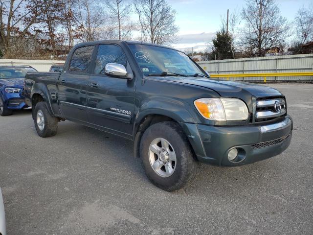 5TBDT44105S499883 - 2005 TOYOTA TUNDRA DOUBLE CAB SR5 GREEN photo 4