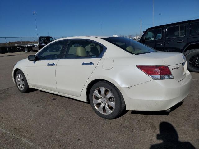1HGCP36889A003762 - 2009 HONDA ACCORD EXL WHITE photo 2